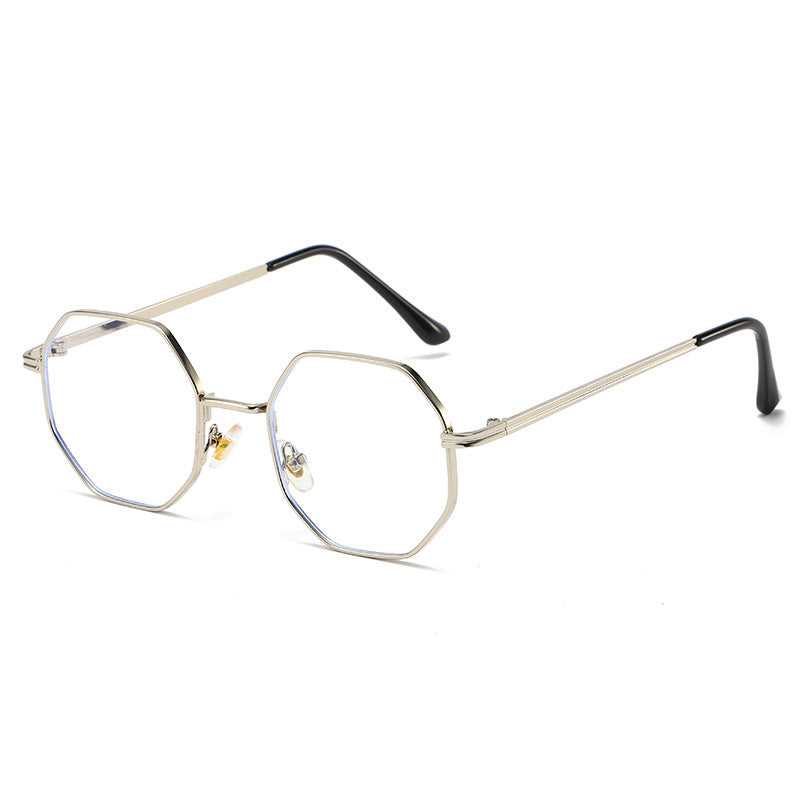 Gafas de diseño octogonal elegante