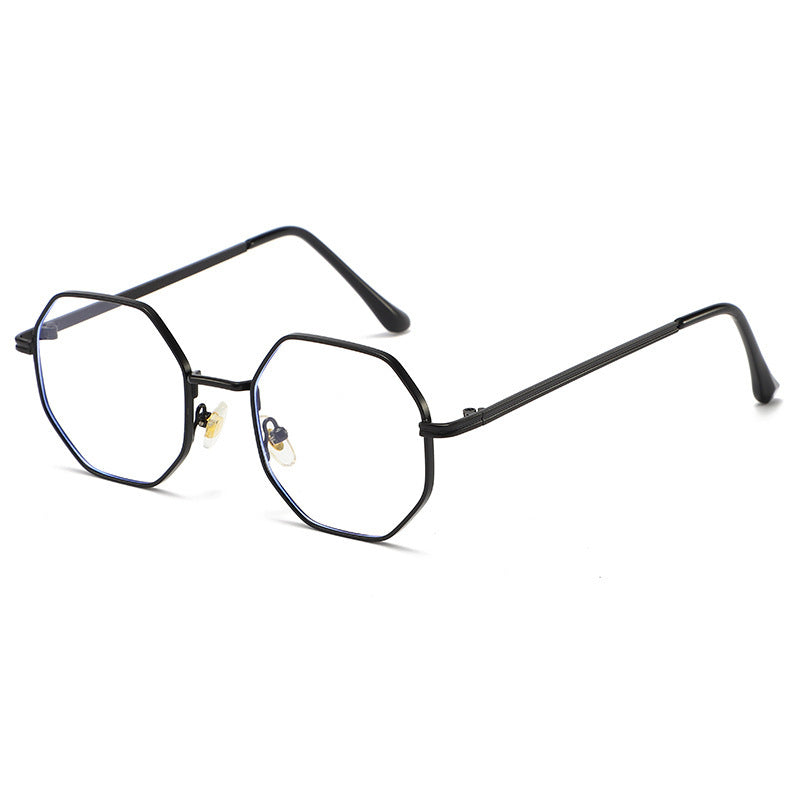 Gafas de diseño octogonal elegante
