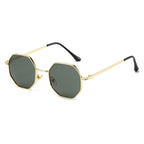 Gafas de diseño octogonal elegante