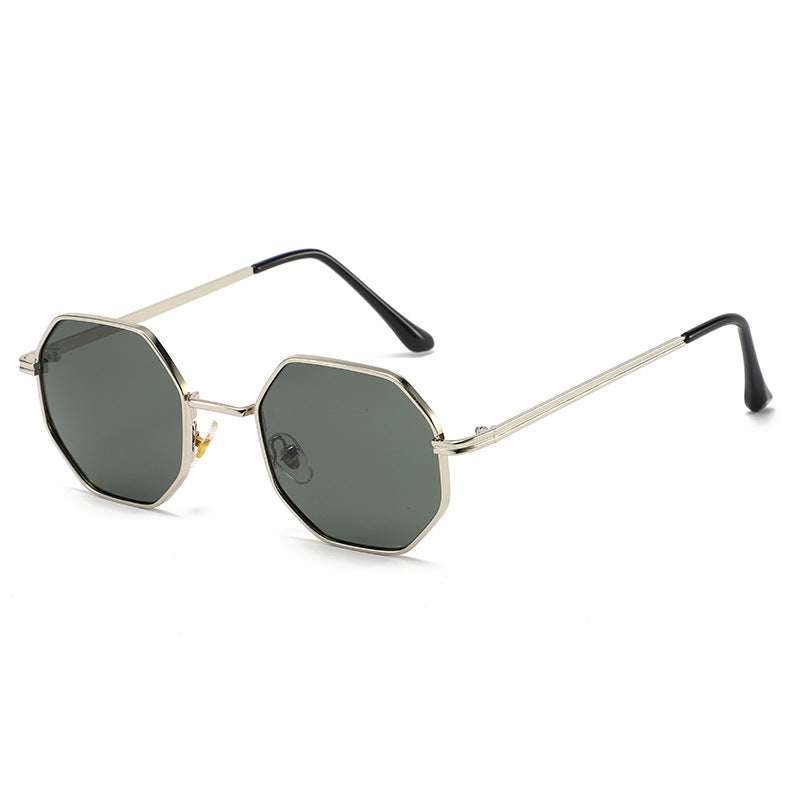 Gafas de diseño octogonal elegante