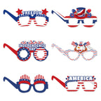 Gafas de fiesta temáticas para celebraciones patrióticas