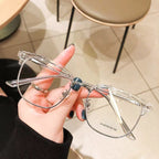 Gafas de media montura con bloqueo de luz azul
