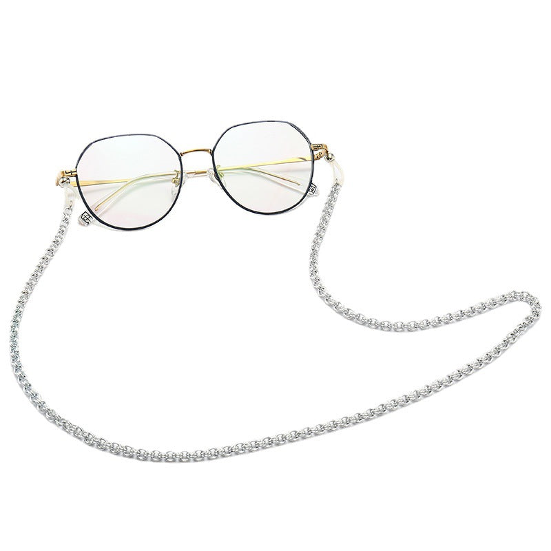 Gafas de moda con cadena decorativa