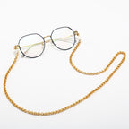 Gafas de moda con cadena decorativa