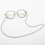 Gafas de moda con cadena decorativa