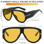 Gafas de sol aviador oversize UV400