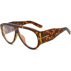 Gafas de sol aviador oversize UV400