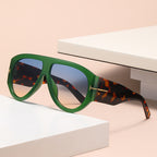 Gafas de sol aviador oversize UV400