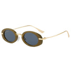 Gafas de sol con montura ovalada