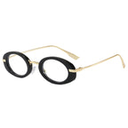 Gafas de sol con montura ovalada