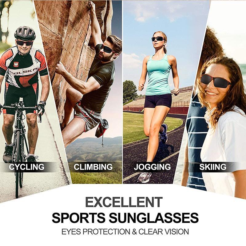 Gafas de sol con protección UV para ciclismo y deportes al aire libre