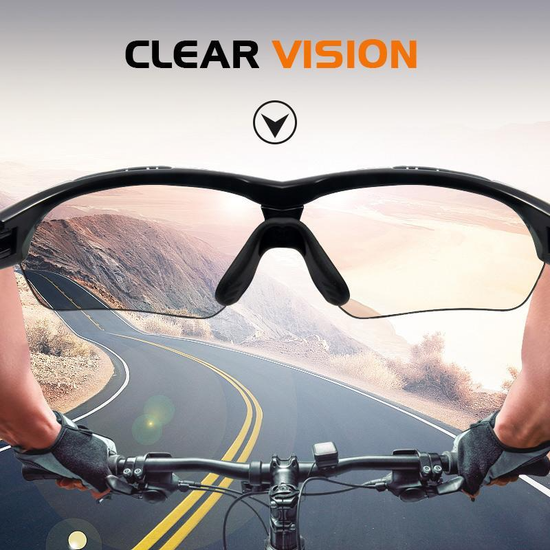 Gafas de sol con protección UV para ciclismo y deportes al aire libre