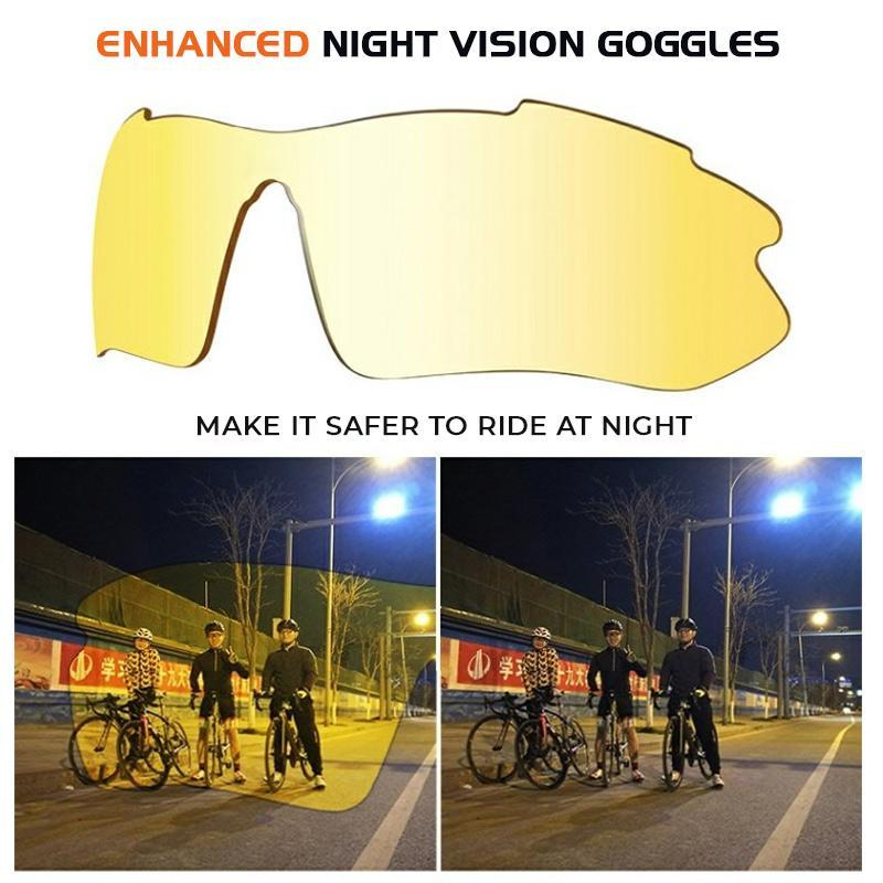 Gafas de sol con protección UV para ciclismo y deportes al aire libre