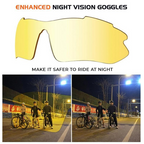 Gafas de sol con protección UV para ciclismo y deportes al aire libre