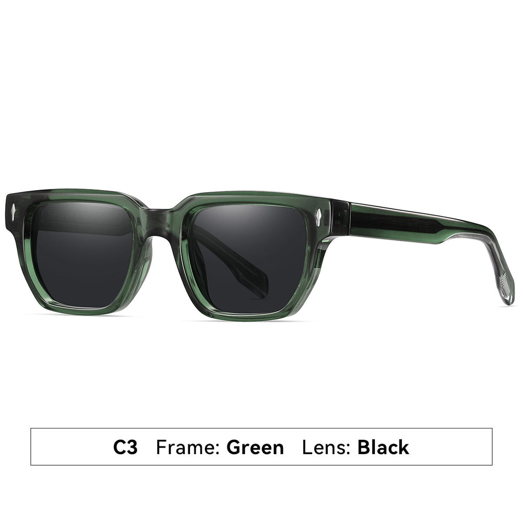 Gafas de sol cuadradas modernas y elegantes para mujer