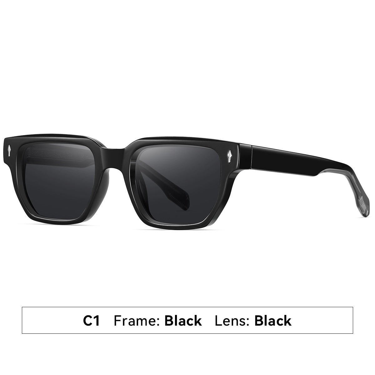 Gafas de sol cuadradas modernas y elegantes para mujer
