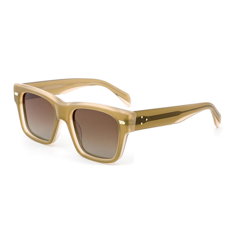 Gafas de sol de diseño con montura de carey