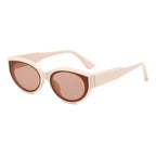 Gafas de sol de diseño para mujer estilo cat-eye moderno