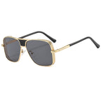 Gafas de sol elegantes con montura oversize moderna para mujer