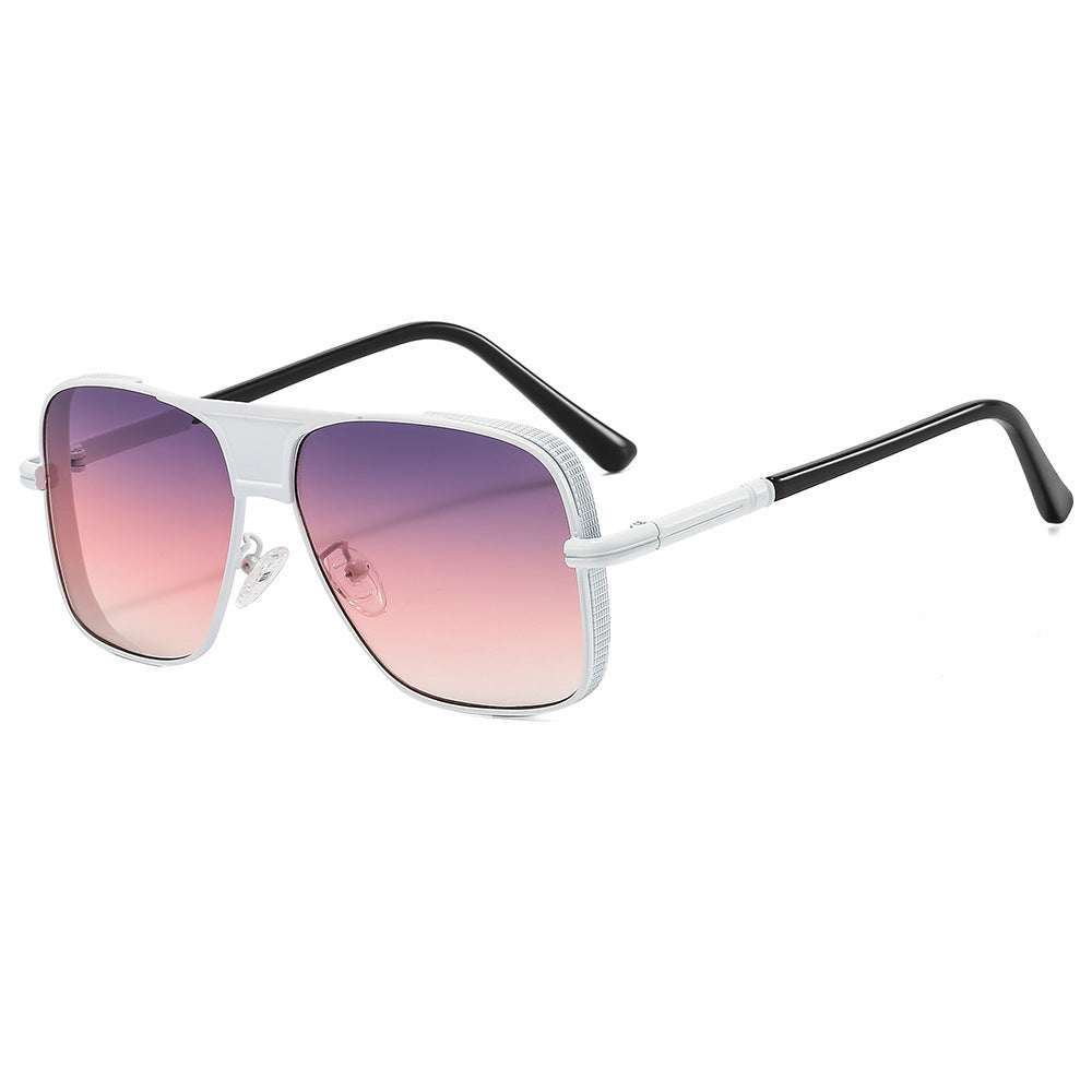 Gafas de sol elegantes con montura oversize moderna para mujer