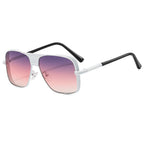 Gafas de sol elegantes con montura oversize moderna para mujer