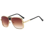 Gafas de sol elegantes con montura oversize moderna para mujer
