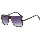 Gafas de sol elegantes con montura oversize moderna para mujer