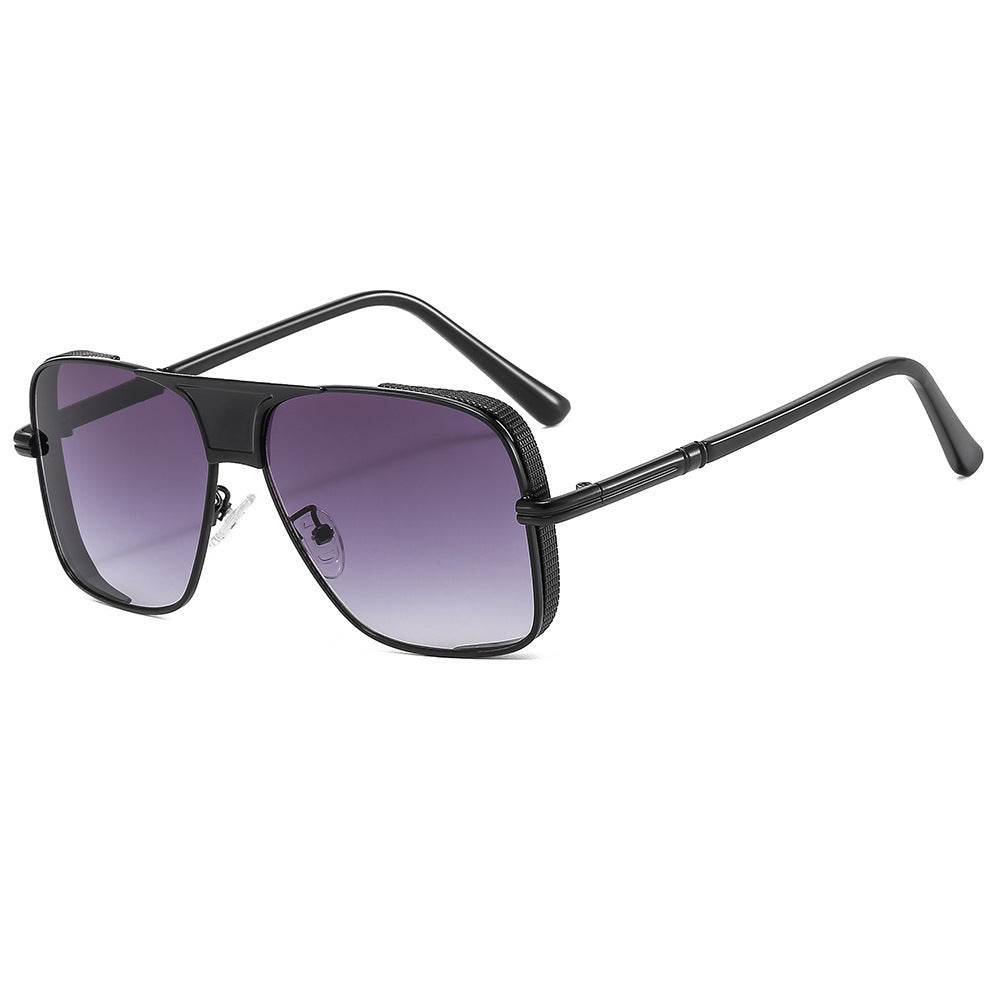 Gafas de sol elegantes con montura oversize moderna para mujer