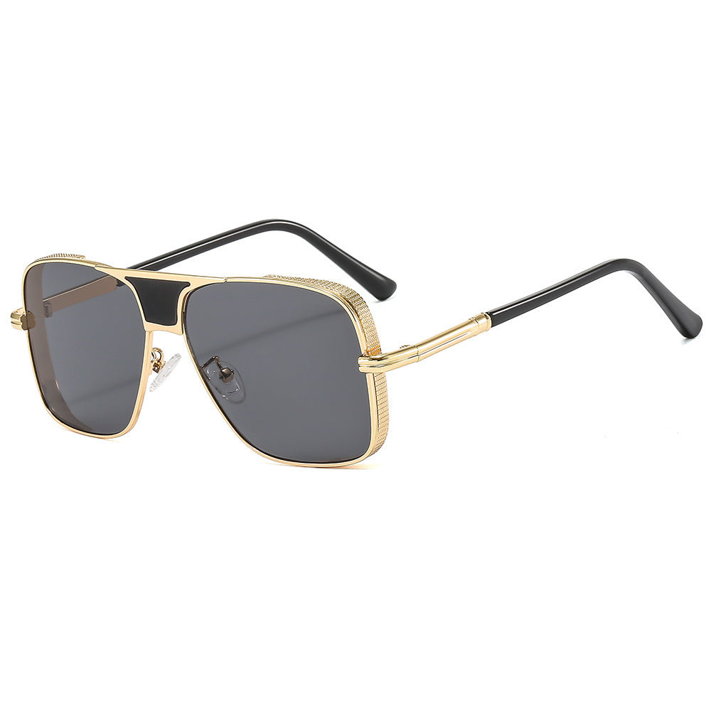 Gafas de sol elegantes con montura oversize moderna para mujer