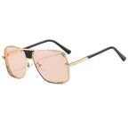 Gafas de sol elegantes con montura oversize moderna para mujer