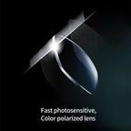Gafas de sol fotocromáticas con lentes polarizadas antirreflejos