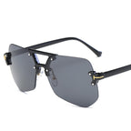 Gafas de sol futuristas para mujer
