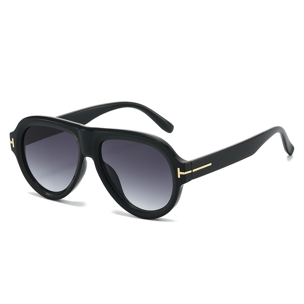 Gafas de sol geométricas atrevidas y modernas