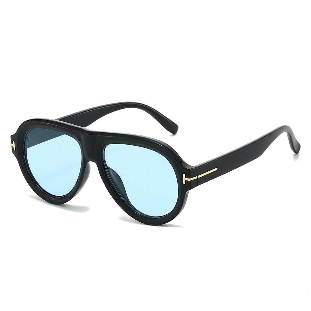 Gafas de sol geométricas atrevidas y modernas