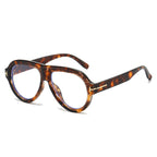 Gafas de sol geométricas atrevidas y modernas