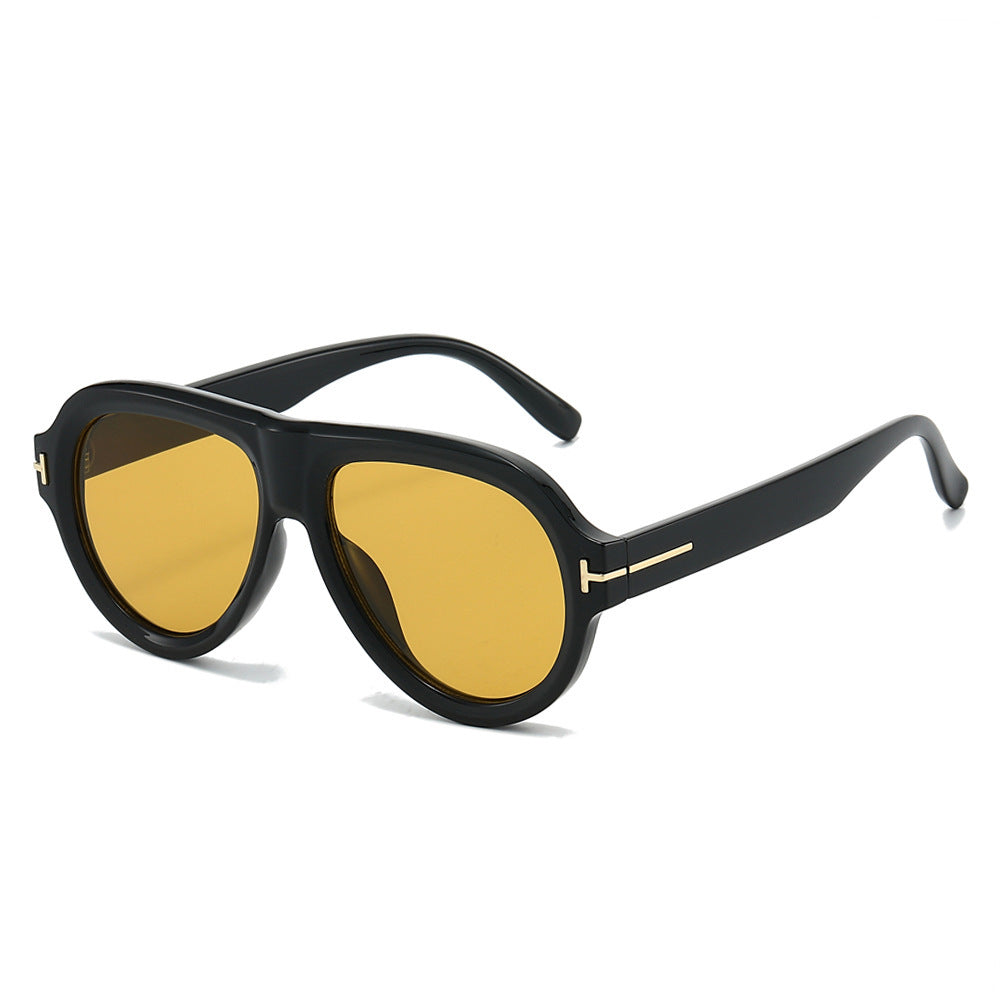 Gafas de sol geométricas atrevidas y modernas