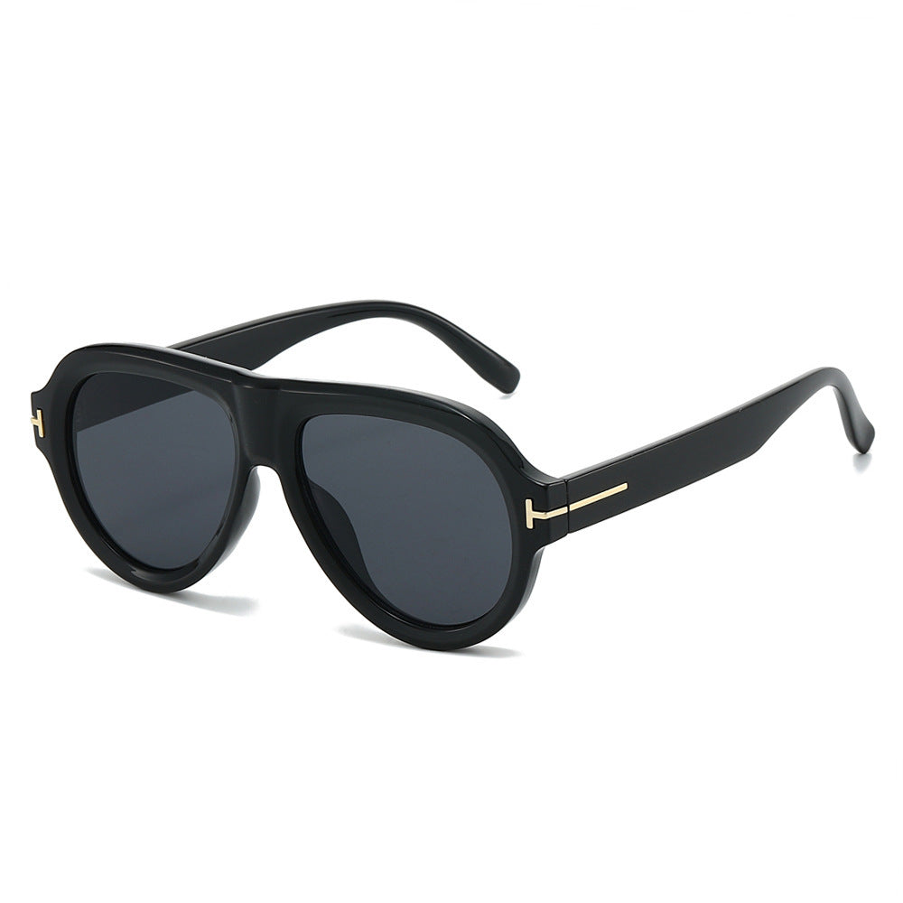Gafas de sol geométricas atrevidas y modernas