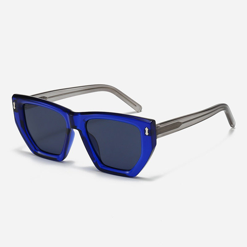 Gafas de sol hexagonales para mujer con protección UV