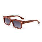 Gafas de sol de mujer con montura transparente y lentes de alta calidad