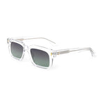 Gafas de sol de mujer con montura transparente y lentes de alta calidad