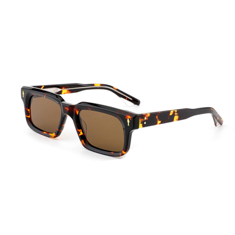 Gafas de sol de mujer con montura transparente y lentes de alta calidad