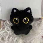 Gatito de peluche negro de 10 cm para niños