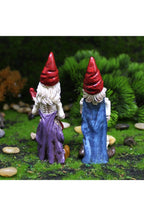 Gnomo de jardín esqueleto decorativo
