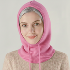 Gorro de punto de cachemira suave para invierno y clima frío