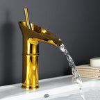 Grifo de lavabo cascada estilo antiguo