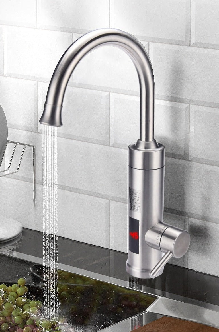 Grifo eléctrico de cocina con calentador instantáneo
