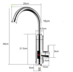 Grifo eléctrico de cocina con calentador instantáneo