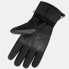 Guantes calefactables para manos frías con yemas táctiles y correa impermeable en la muñeca