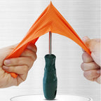 Guantes de nitrilo naranja