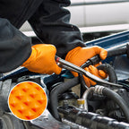 Guantes de nitrilo naranja